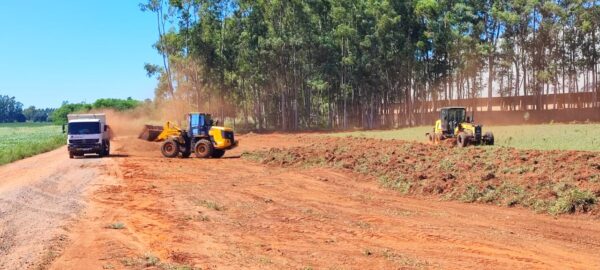 Denteck inicia as obras do novo prédio do centro de distribuição na unidade de Mundo Novo/MS
